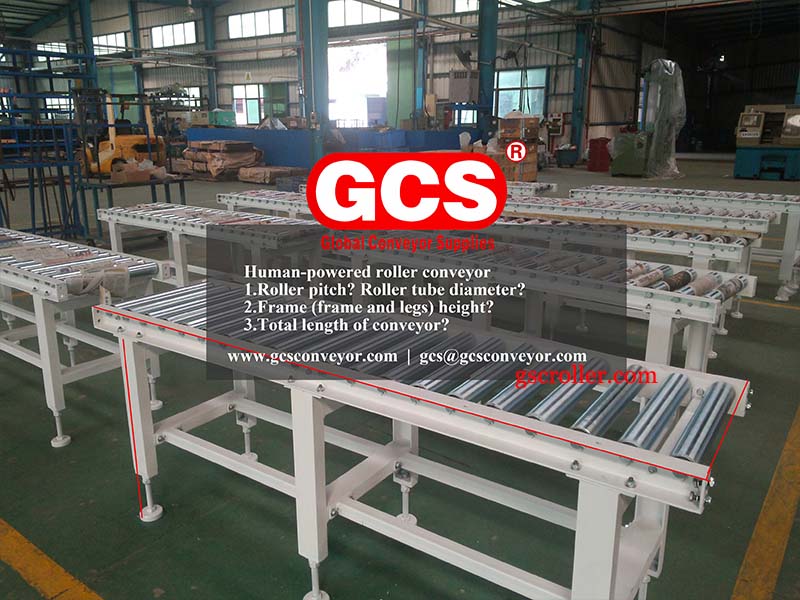 Straight roller conveyor 1